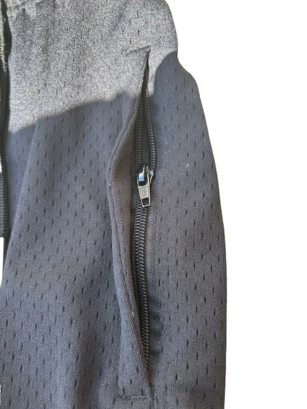 "Great Minds Think Alike" Black Mesh Short